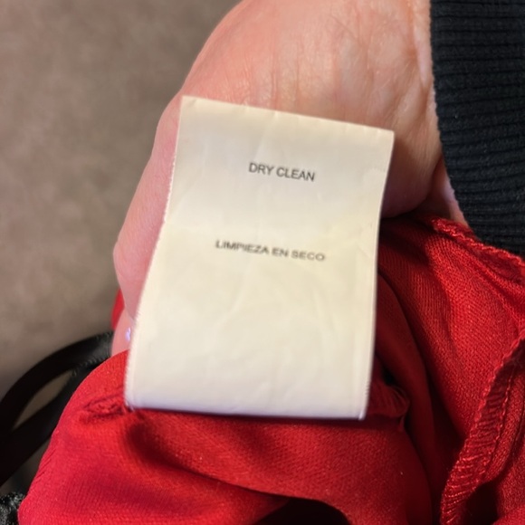 XtraOrdinary red shimmer long prom evening or banquet gown. Sz. 13. Worn once - Picture 8 of 9